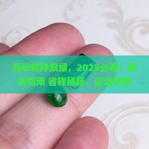 翡翠糯种飘绿