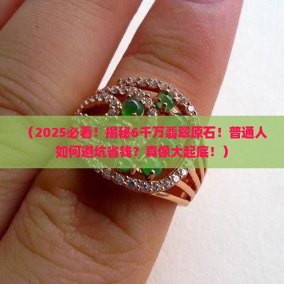 6千万翡翠原石
