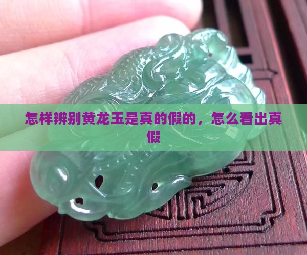 怎样辨别黄龙玉是真的假的