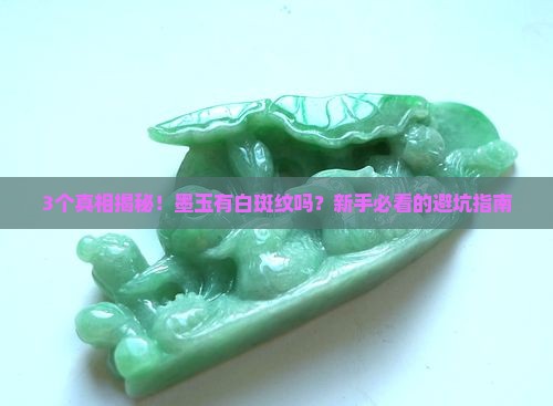 墨玉有白斑纹吗