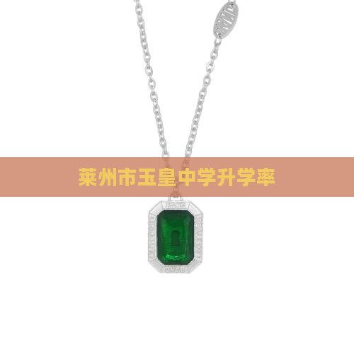 莱州市玉皇中学升学率