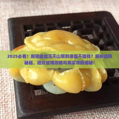 新疆金丝玉天山翠值钱吗