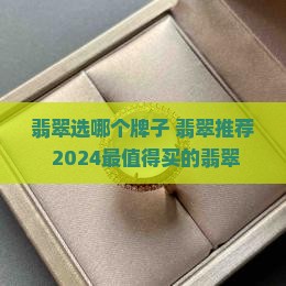 翡翠选哪个牌子