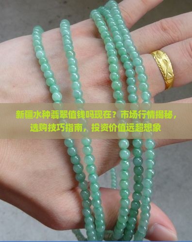 新疆水种翡翠值钱吗现在