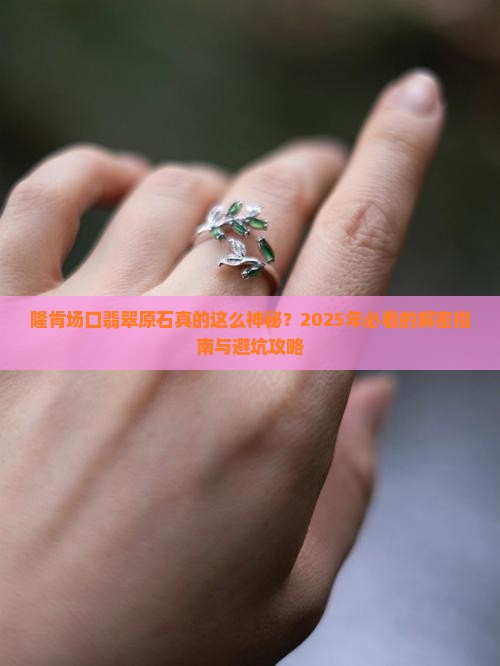 隆肯场口翡翠原石特征