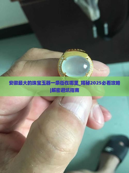 安徽最大的珠宝玉器一条街在哪里