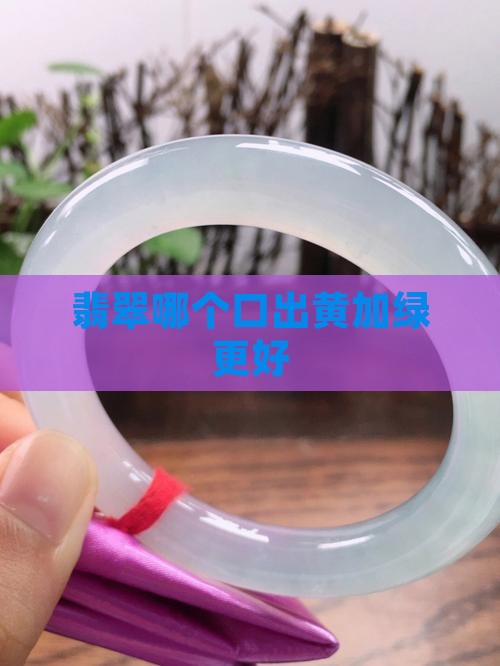 翡翠哪个口出黄加绿更好 翡翠哪个口出黄加绿更好