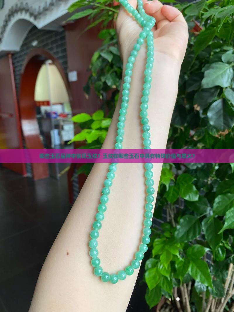 哪些玉石品种中常见玉纹？玉纹在哪些玉石中具有特殊价值与意义？