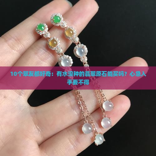 10个翠友都好奇：有水没种的翡翠原石能买吗？心急入手要不得