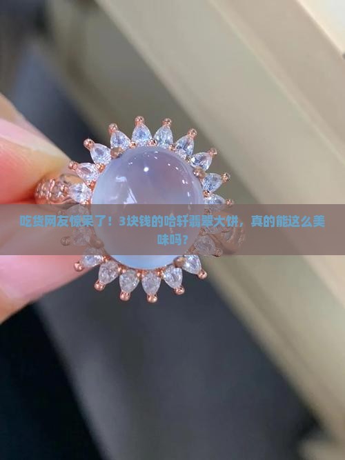 吃货网友惊呆了！3块钱的哈轩翡翠大饼，真的能这么美味吗？