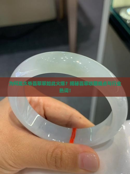 为何龙久爷翡翠翠如此火爆？揭秘翡翠收藏痛点与行业热词！