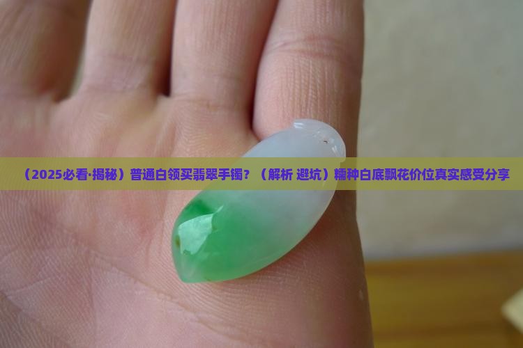 翡翠手镯糯种白底飘花价位