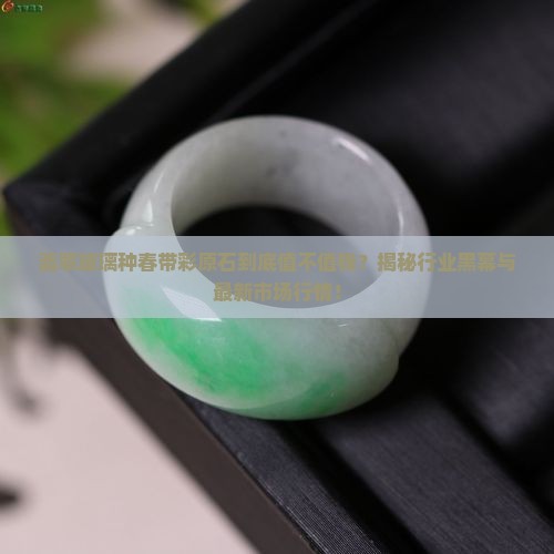 翡翠玻璃春原石值钱吗知乎