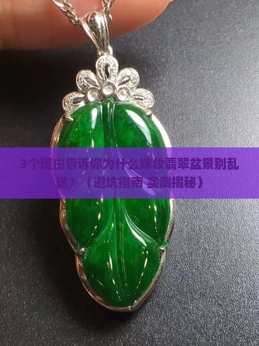 嫁妆翡翠盆景