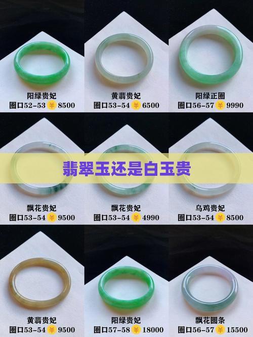 翡翠玉还是白玉贵