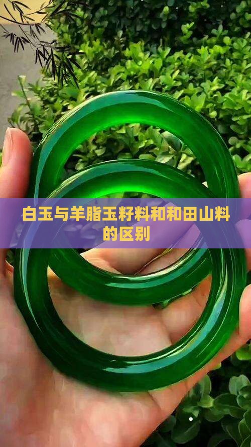 羊脂玉籽料和白玉山料的区别
