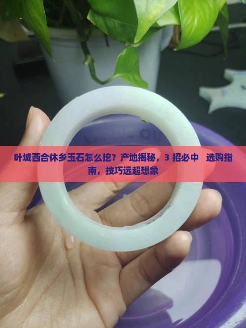 叶城西合休乡玉石