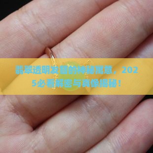 翡翠透明发簪寓意什么意义和象征