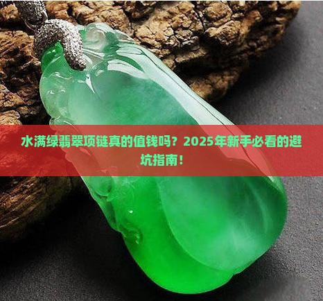 水满绿翡翠项链
