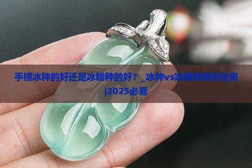 手镯冰种的好还是冰糯种的好