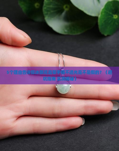冰飘花翡翠手镯不透光吗值钱吗