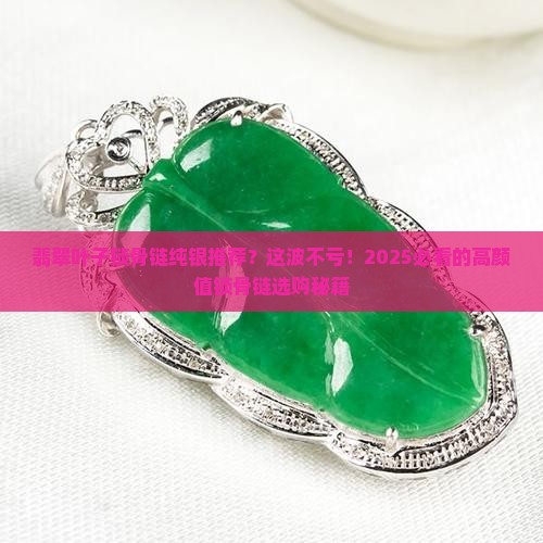 翡翠叶子锁骨链纯银推荐