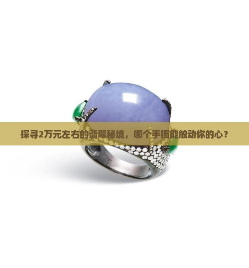 探寻2万元左右的翡翠秘境，哪个手镯能触动你的心？