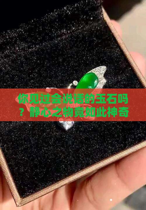 你见过会说话的玉石吗？静心之物竟如此神奇