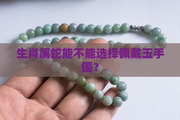 生肖属蛇能不能选择佩戴玉手镯？