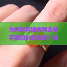 为何冰种油青种翡翠手镯如此受欢迎？揭秘其独特魅力及市场痛点！