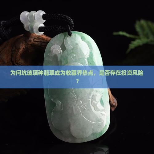 为何坑玻璃种翡翠成为收藏界热点，是否存在投资风险？