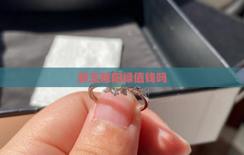 碧玉辣阳绿值钱吗
