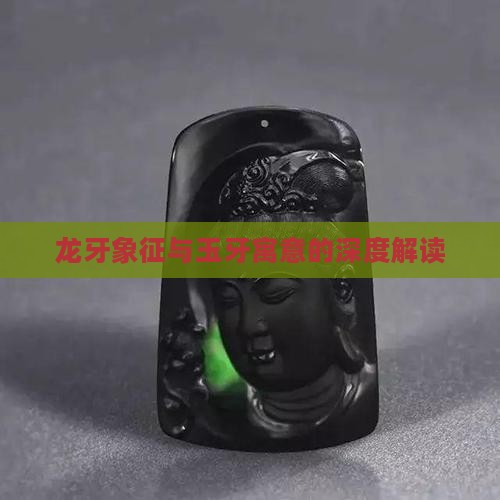 龙牙象征与玉牙寓意的深度解读