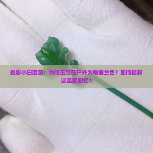摄影小白困惑：为啥玉照在户外为啥偏兰色？如何拯救这温馨回忆？
