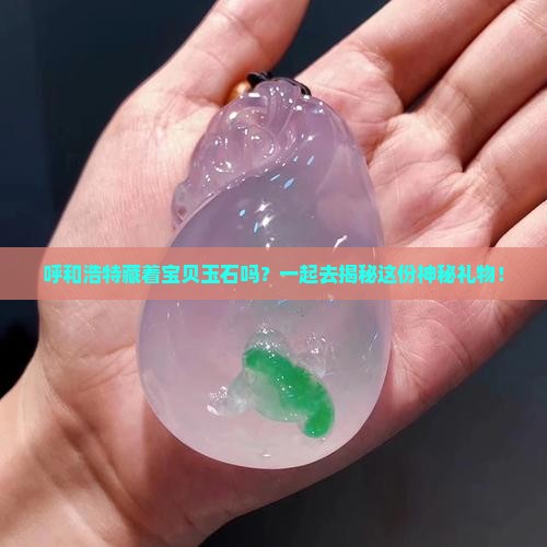 呼和浩特藏着宝贝玉石吗？一起去揭秘这份神秘礼物！