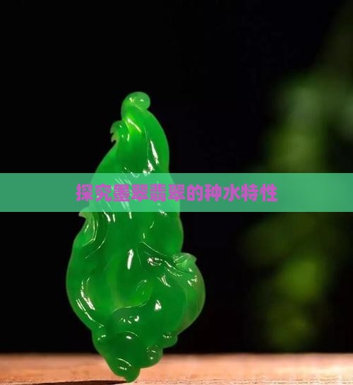 探究墨翠翡翠的种水特性 探究墨翠翡翠的种水特性