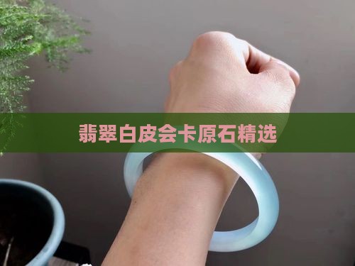 翡翠白皮会卡原石精选