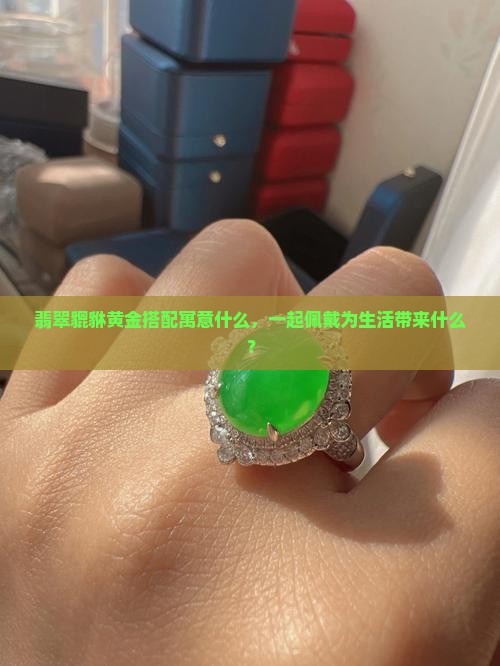 翡翠貔貅黄金搭配寓意什么呢