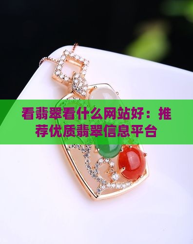 看翡翠看什么网站