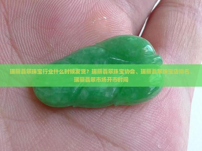 瑞丽翡翠珠宝行业什么时候发货