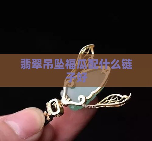 翡翠挂件福瓜配什么链子好