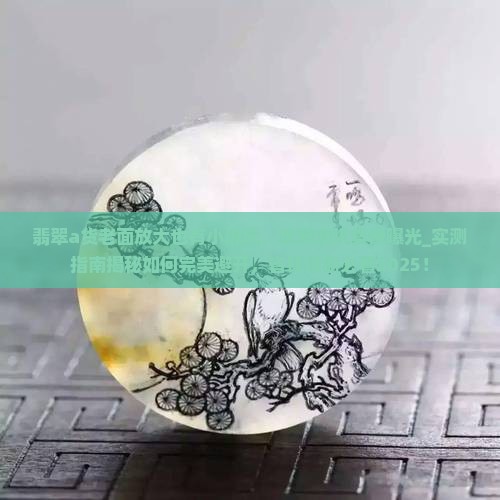 翡翠a货老面放大也有小麻坑