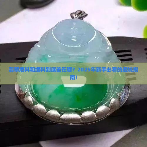 翡翠的危料和缅料的区别