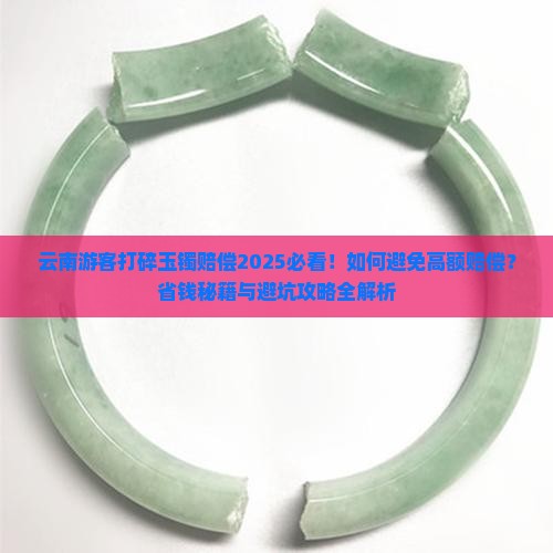 云南游客打碎玉镯赔偿