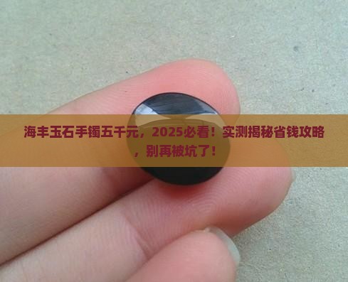 海丰玉石手镯五千元