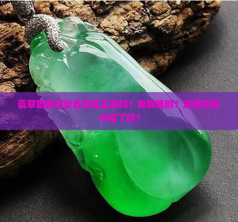 翡翠貔貅吊坠自营是正品吗