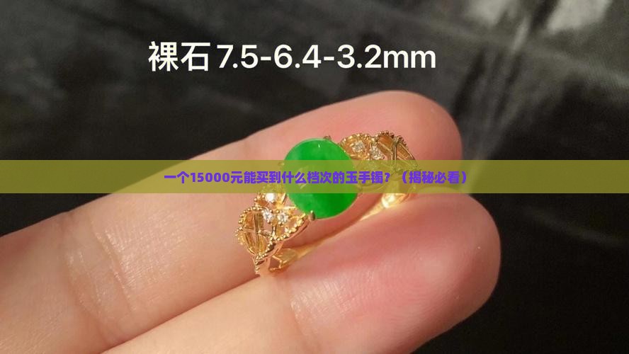 一万五能买什么档次的玉手镯