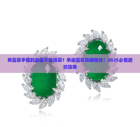 承德翡翠手镯黄翡翠