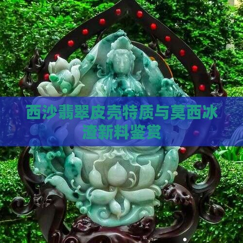 西沙翡翠皮壳特质与莫西冰渣新料鉴赏