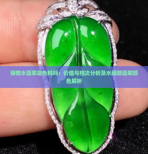 绿情水翡翠是色料吗：价值与档次分析及水绿晴翡翠颜色解析